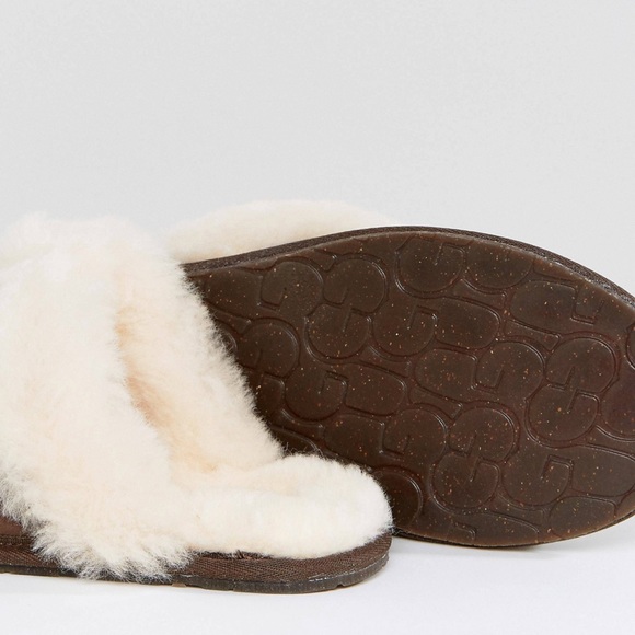 UGG Scuffette II Espresso Slippers Size 7 - Picture 4 of 10